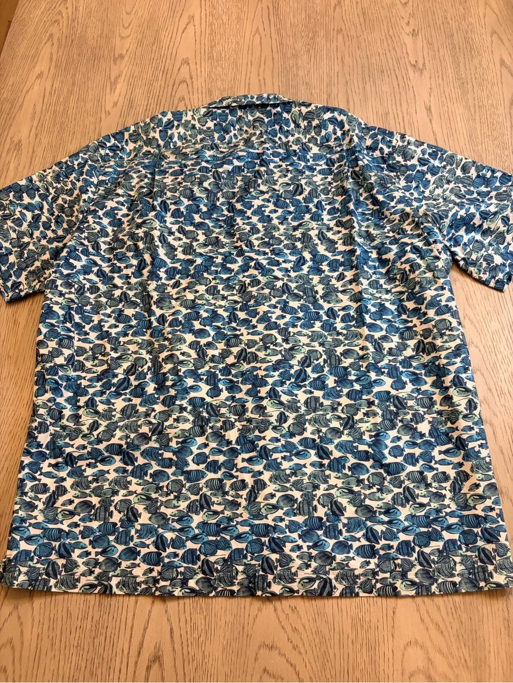 NWOT Men’s Tori Richard Fish Shirt Size 2X - Picture 2 of 7